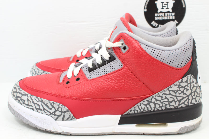Nike Air Jordan 3 Unite Fire Red (GS) | Hype Stew Sneakers Detroit