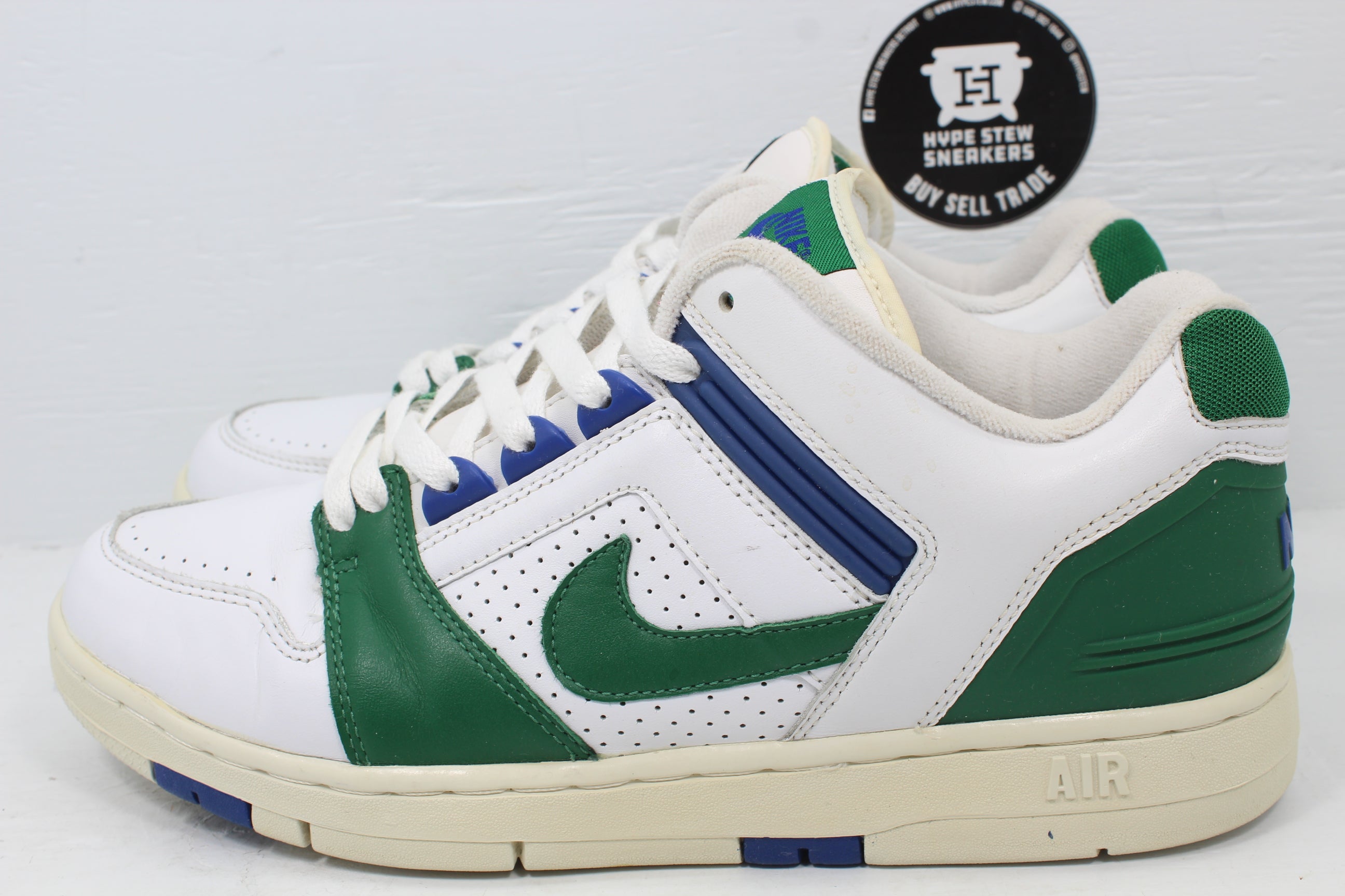 Nike Air Force 2 Low Sneakers Mens Size 9 White Green Vintage 2003 305602-131 Nike Air Force 1 Low  main image 3
