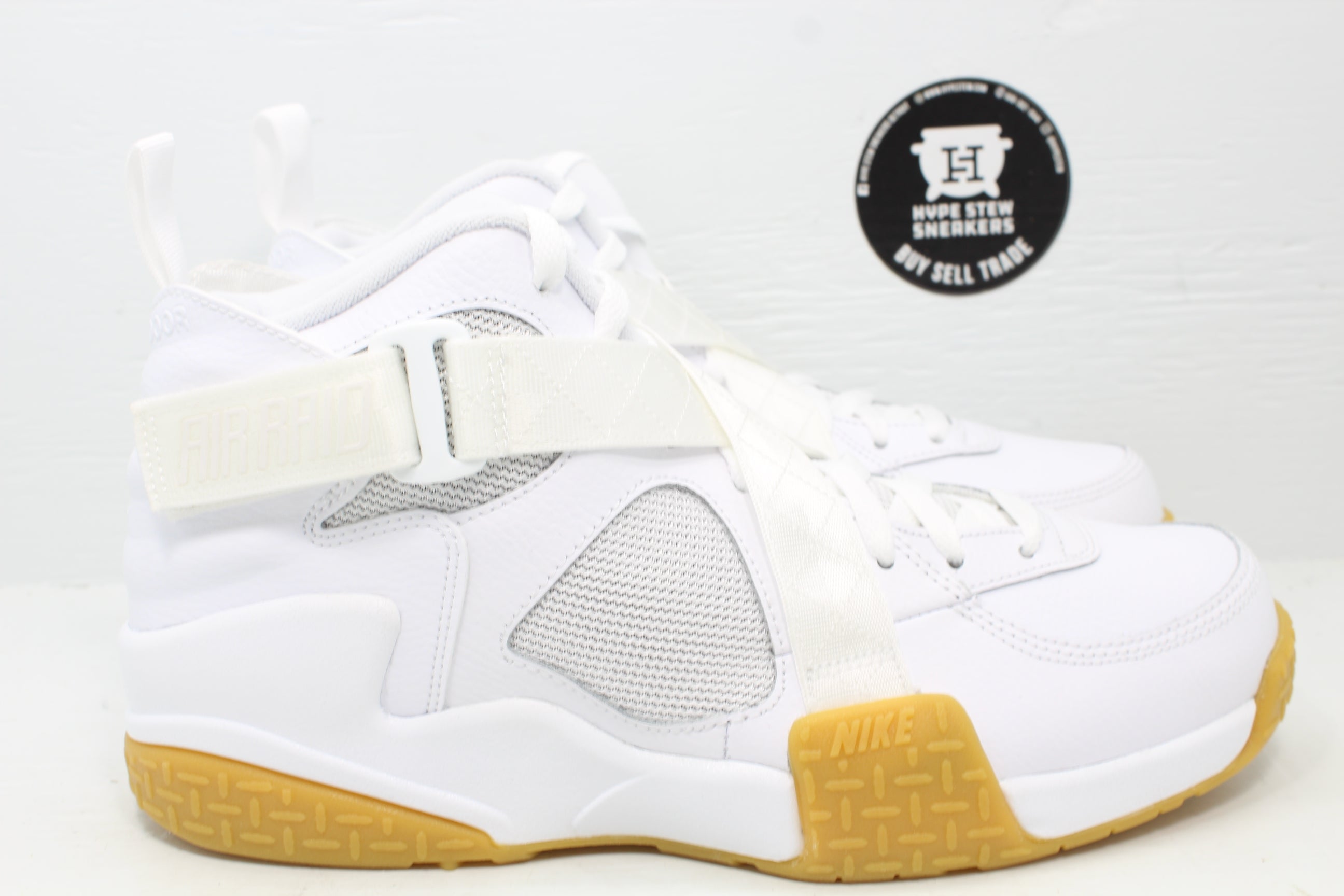 Nike Air Raid White Gum Hype Stew Sneakers Detroit
