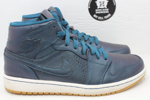 Nike Air Jordan 1 Mid Nouveau 'Space Blue' - Hype Stew Sneakers Detroit