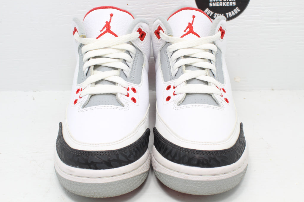 Nike Air Jordan 3 Fire Red 2013 (GS) - Hype Stew Sneakers Detroit