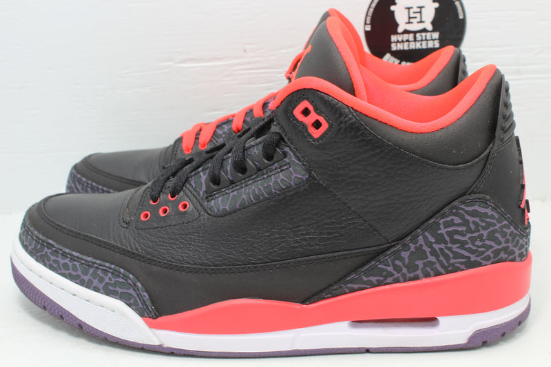 Nike Air Jordan 3 Crimson - Hype Stew Sneakers Detroit