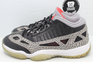 Nike Air Jordan 11 Low IE Black Cement - Hype Stew Sneakers Detroit