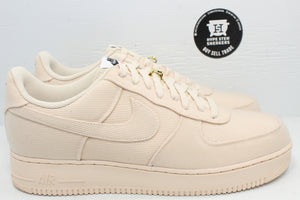 Nike Air Force 1 Low By You Corduroy Beige - Hype Stew Sneakers Detroit