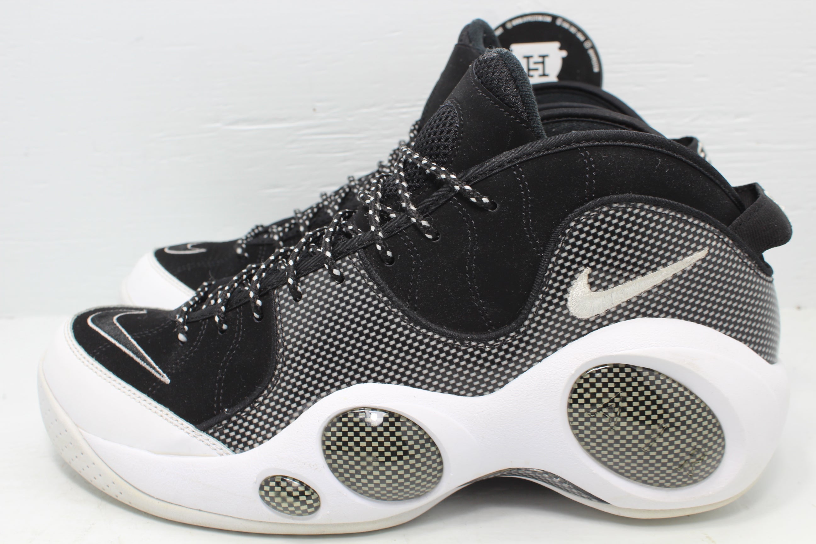 air zoom flight 95 black metallic silver