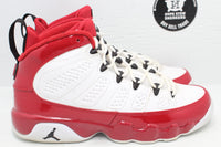 Nike Air Jordan 9 White Gym Red (GS) - Hype Stew Sneakers Detroit
