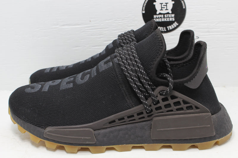 Adidas NMD Hu Trail Pharrell Now Is Her Time Black Gum - Hype Stew Sneakers Detroit