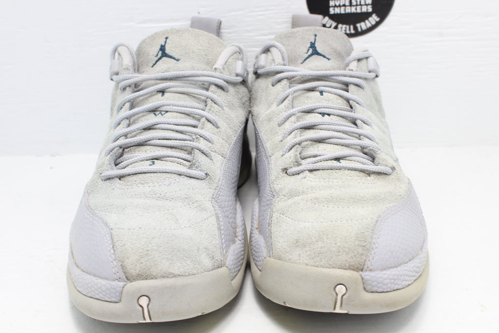 Nike Air Jordan 12 Low Wolf Grey - Hype Stew Sneakers Detroit