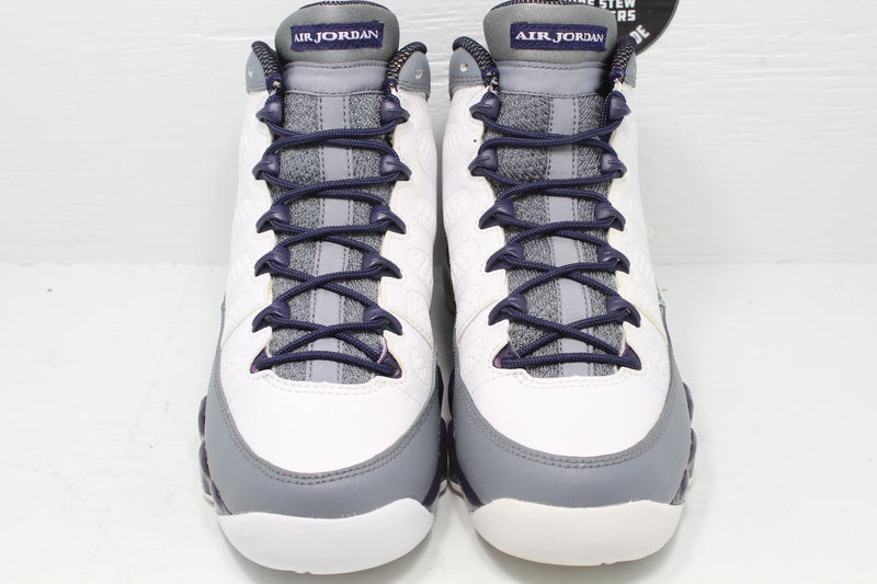 Nike Air Jordan 9 White Purple 'Imperial Purple' GS - Hype Stew Sneakers Detroit