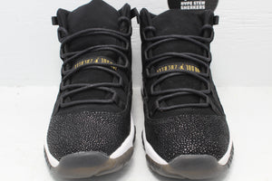 Nike Air Jordan 11 Heiress Black Stingray (GS) - Hype Stew Sneakers Detroit