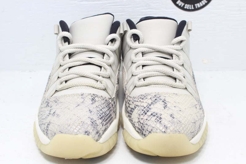 Nike Air Jordan 11 Low Snake Light Bone (GS) | Hype Stew Sneakers
