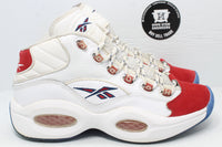 Reebok Question Mid Red Toe 25th Anniversary - Hype Stew Sneakers Detroit