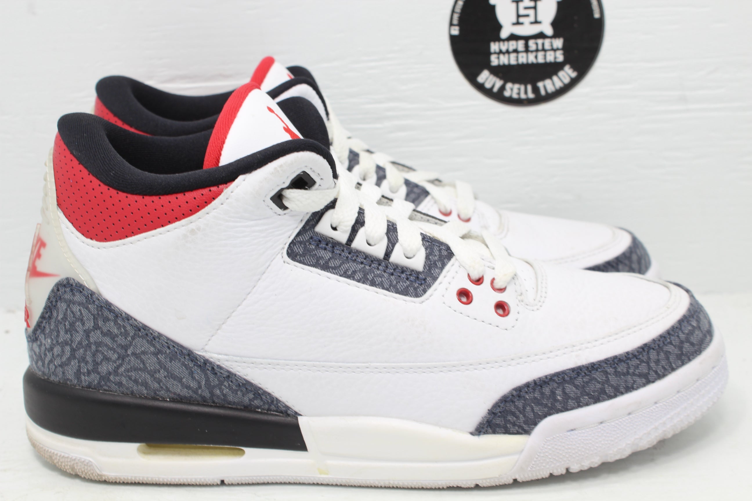 Nike Air Jordan SE Fire Red Denim (GS) (2020) No Insoles Hype