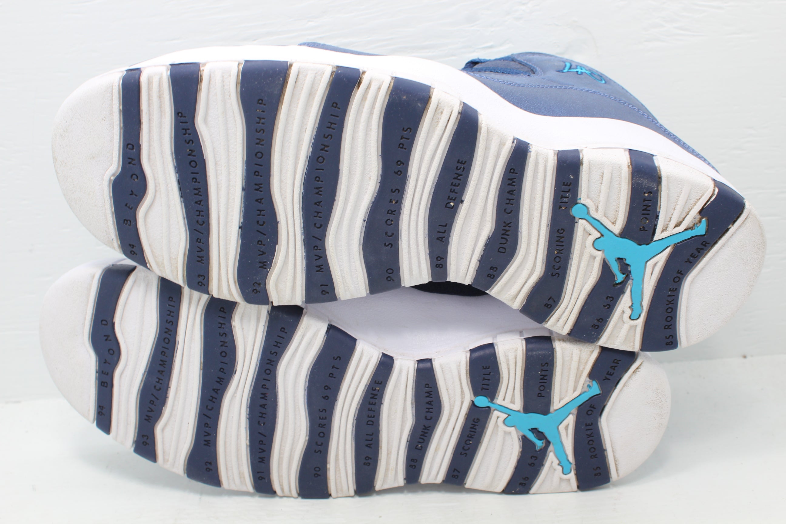 jordan 10 bottom of shoe