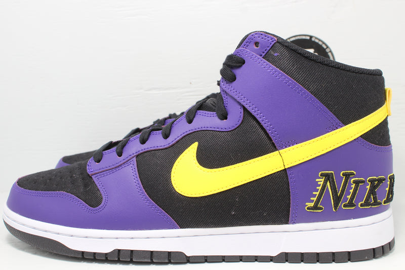Nike Dunk High EMB Lakers - Hype Stew Sneakers Detroit