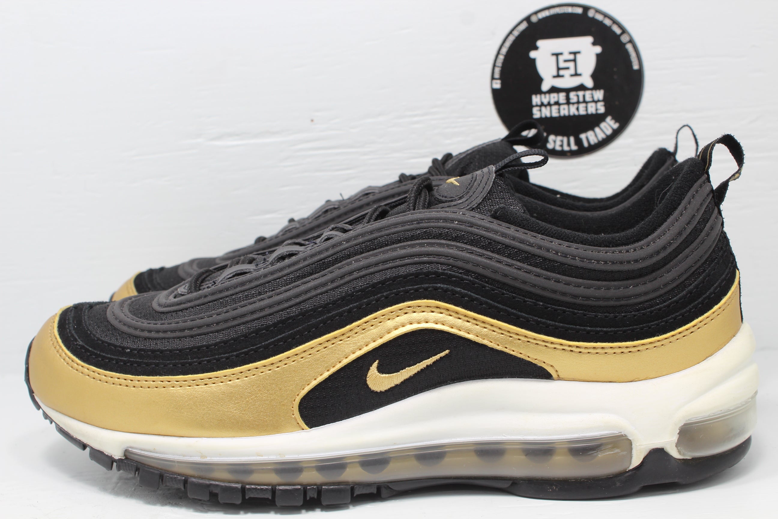 nike air max 97 gs black
