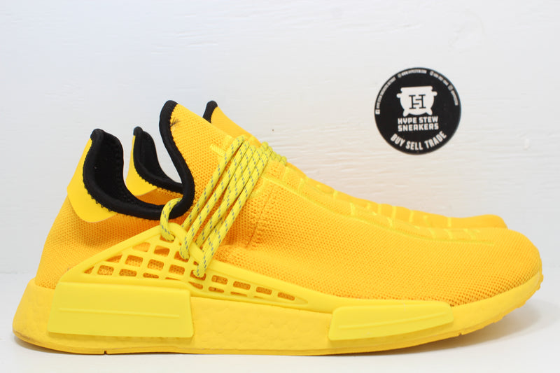 Adidas NMD Hu Pharrell Extra Eye Yellow Hype Stew Sneakers Detroit