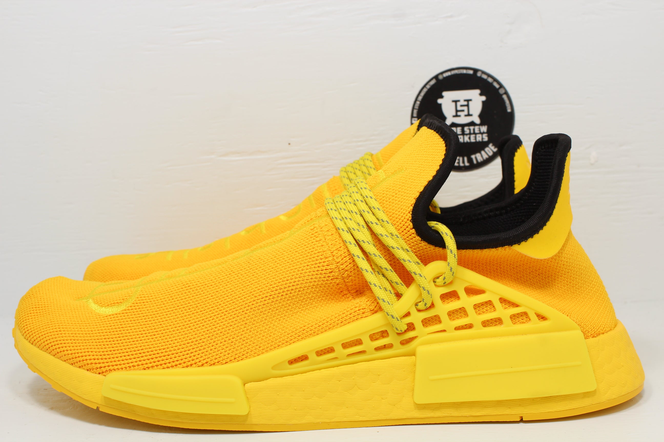 adidas pharrell yellow shoes