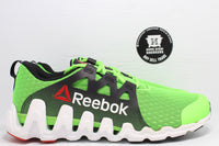 Reebok Zigtech Big N Fast Green Black - Hype Stew Sneakers Detroit
