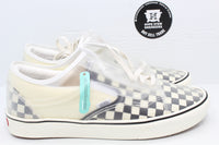 Vans ComfyCush Slip-Skool 'Checkerboard - White' - Hype Stew Sneakers Detroit