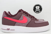 Nike Air Force 1 '07 Red Mahogany - Hype Stew Sneakers Detroit