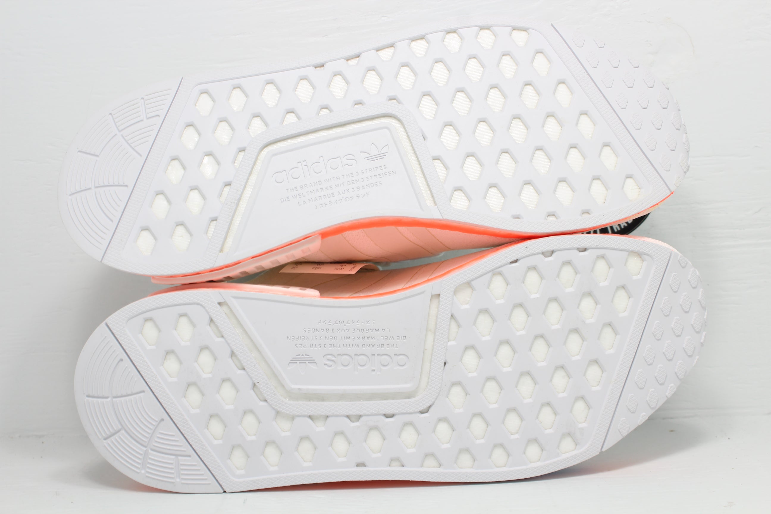 Adidas NMD_R1 Cloud White Orange– Hype Stew Sneakers Detroit