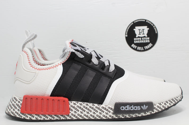 Adidas NMD R1 Boost Print Black Red | Hype Stew