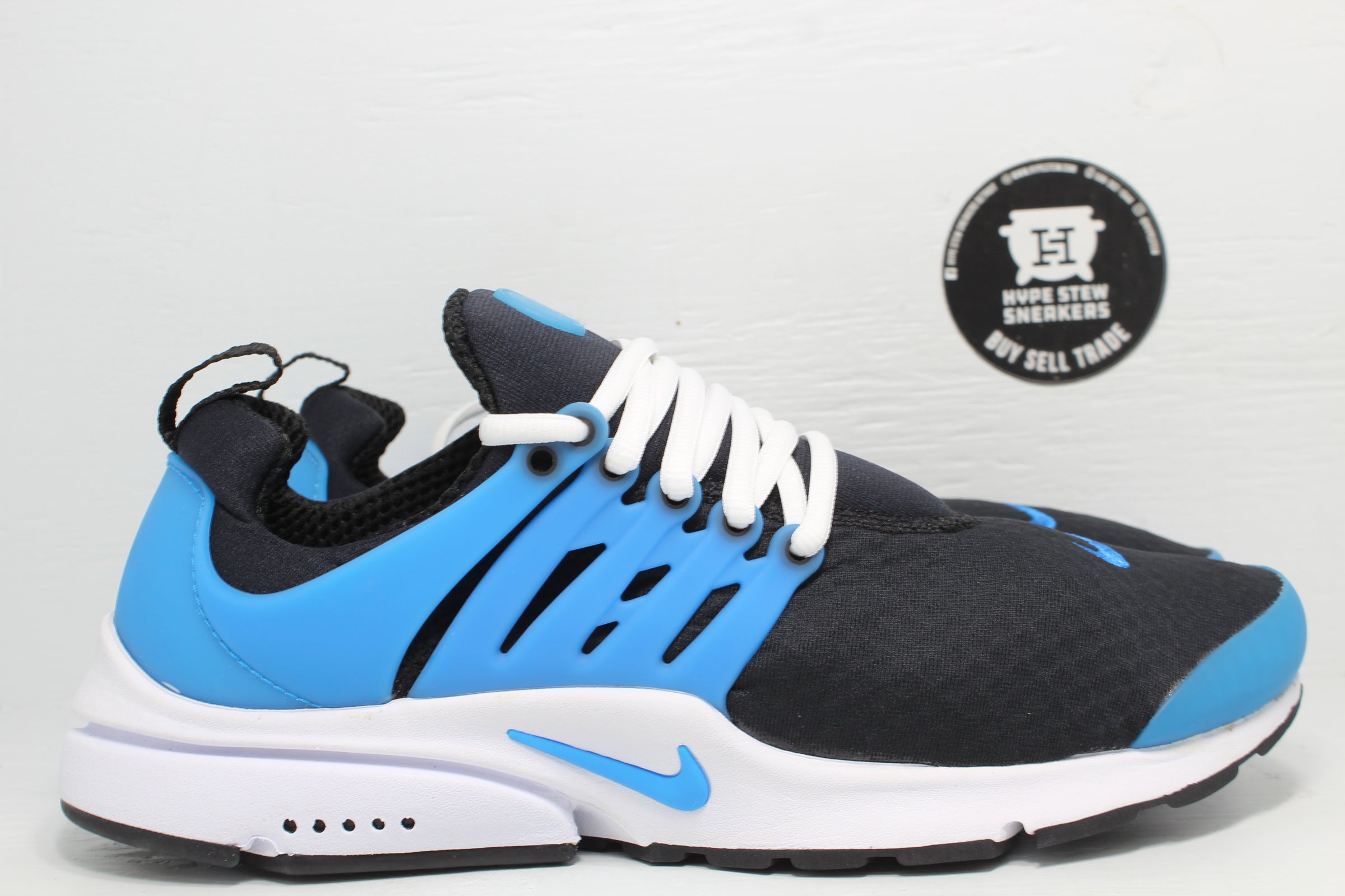 Nike air presto blue and black Clearance