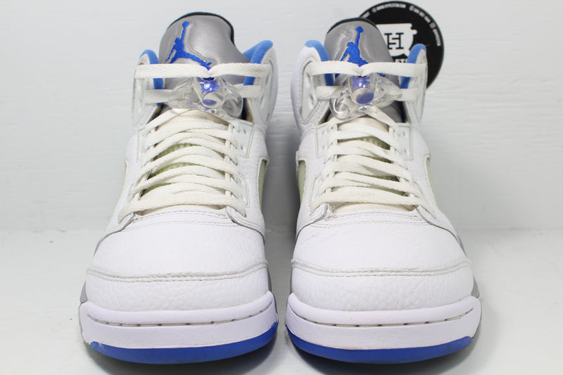 Nike Air Jordan 5 White Stealth (2021) - Hype Stew Sneakers Detroit