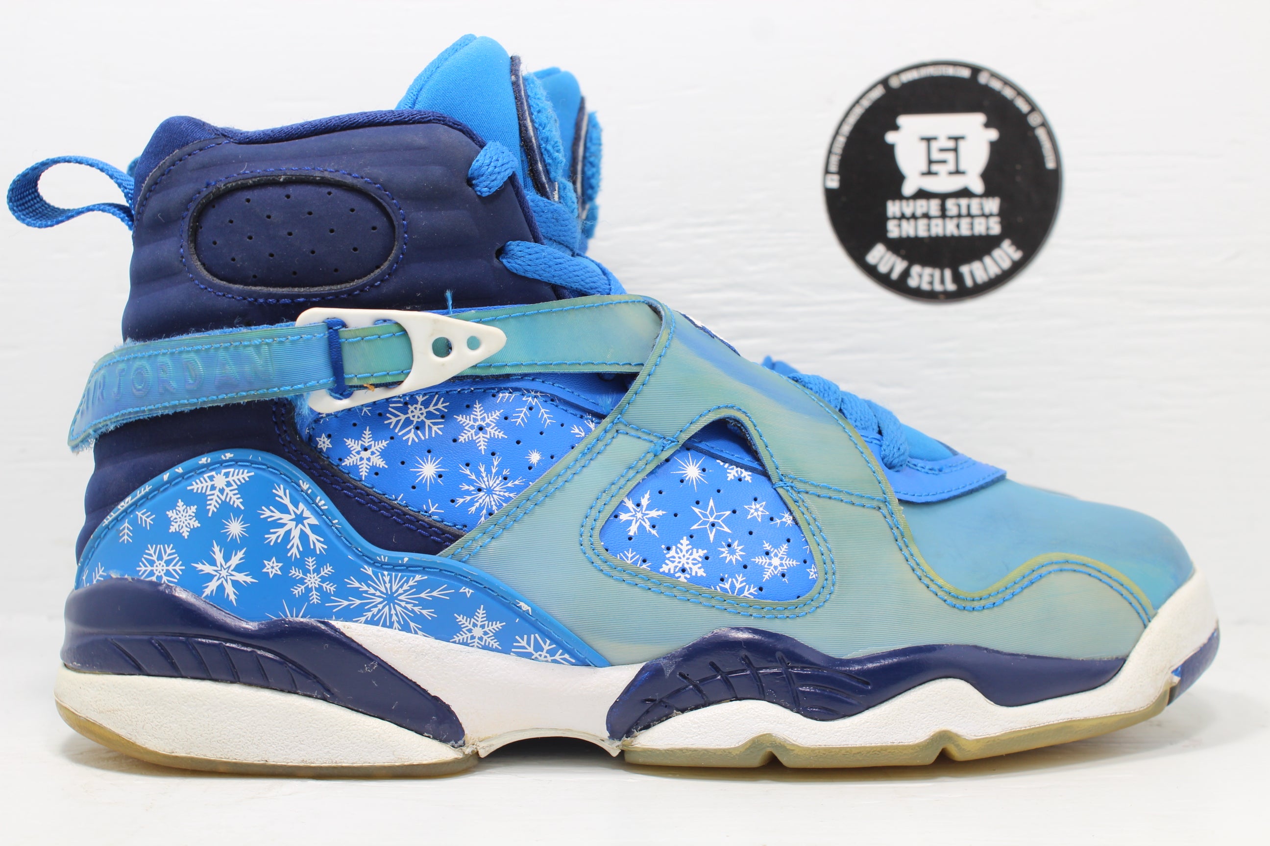 Blue snowflake jordans online