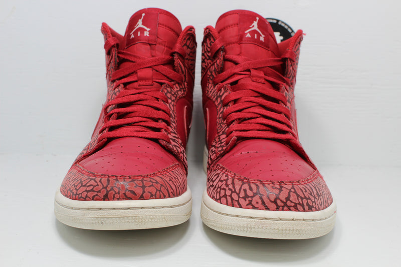 Nike Air Jordan 1 Red Elephant Print - Hype Stew Sneakers Detroit