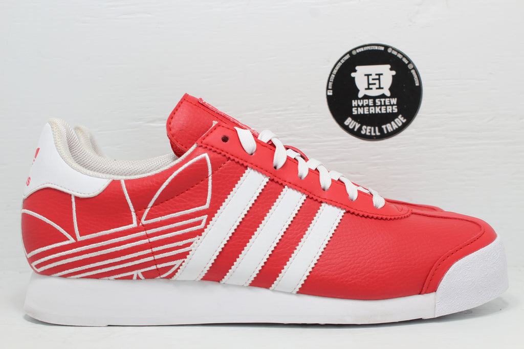 Adidas Samoa Trefoil Pack Lush Red - Hype Stew Sneakers Detroit