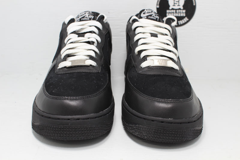 Nike Air Force 1 '07 Black Suede - Hype Stew Sneakers Detroit