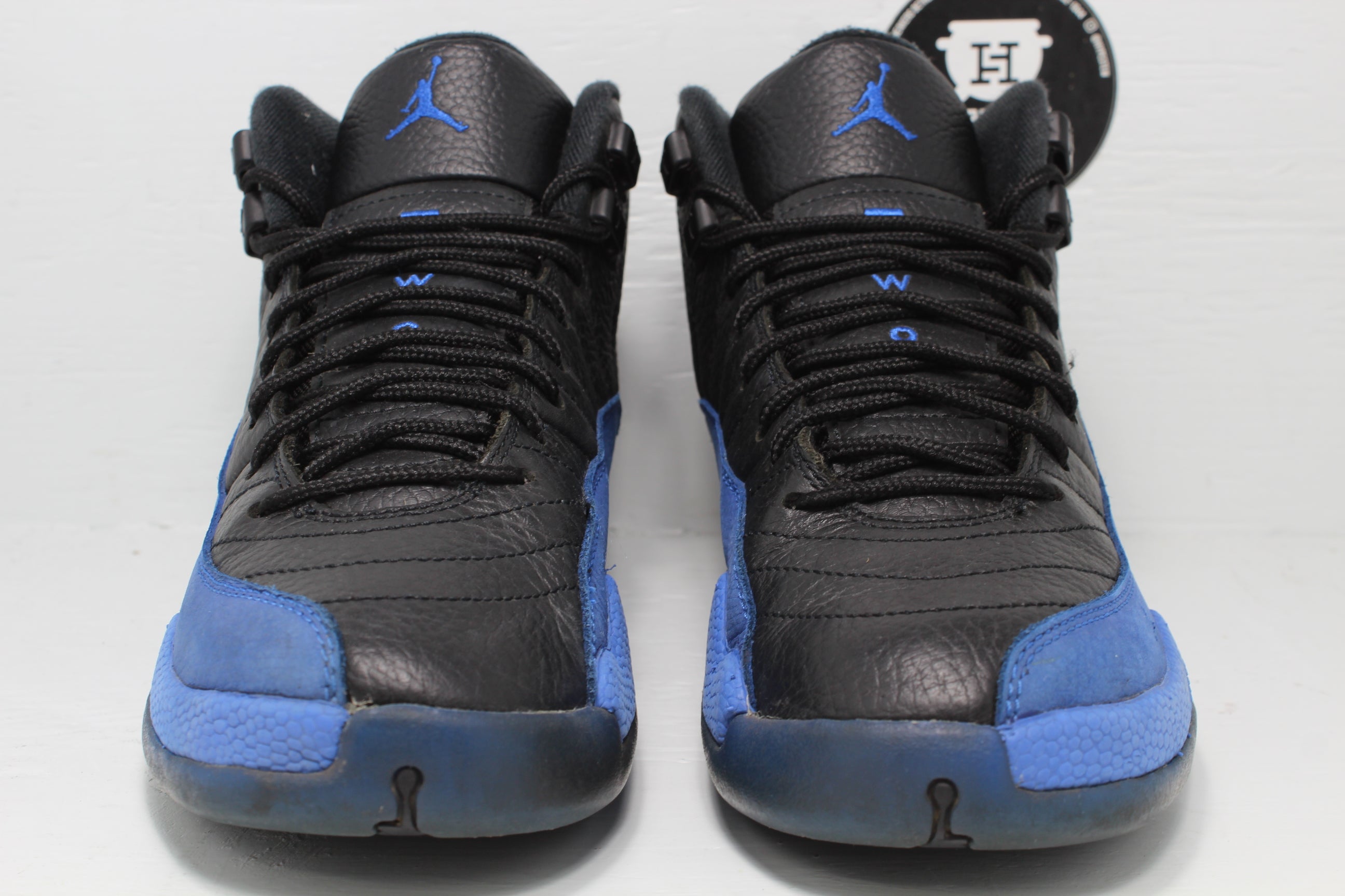 Nike Air Jordan 12 Black Game Royal (GS) No Insoles | Hype Stew
