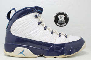 Nike Air Jordan 9 Pearl Blue - Hype Stew Sneakers Detroit