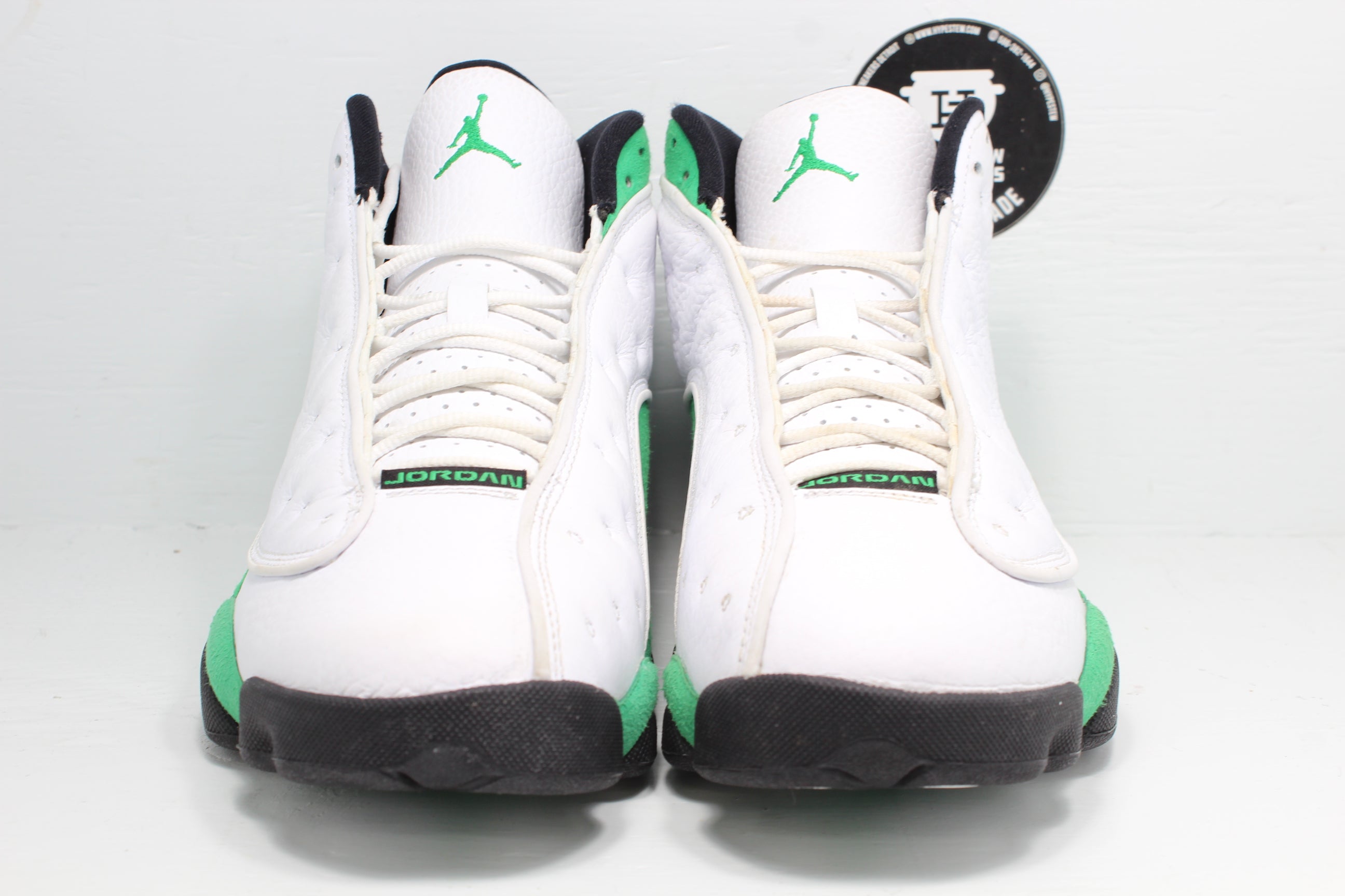 green white 13 jordans