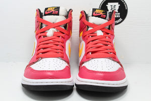Nike Air Jordan 1 Light Fusion Red - Hype Stew Sneakers Detroit