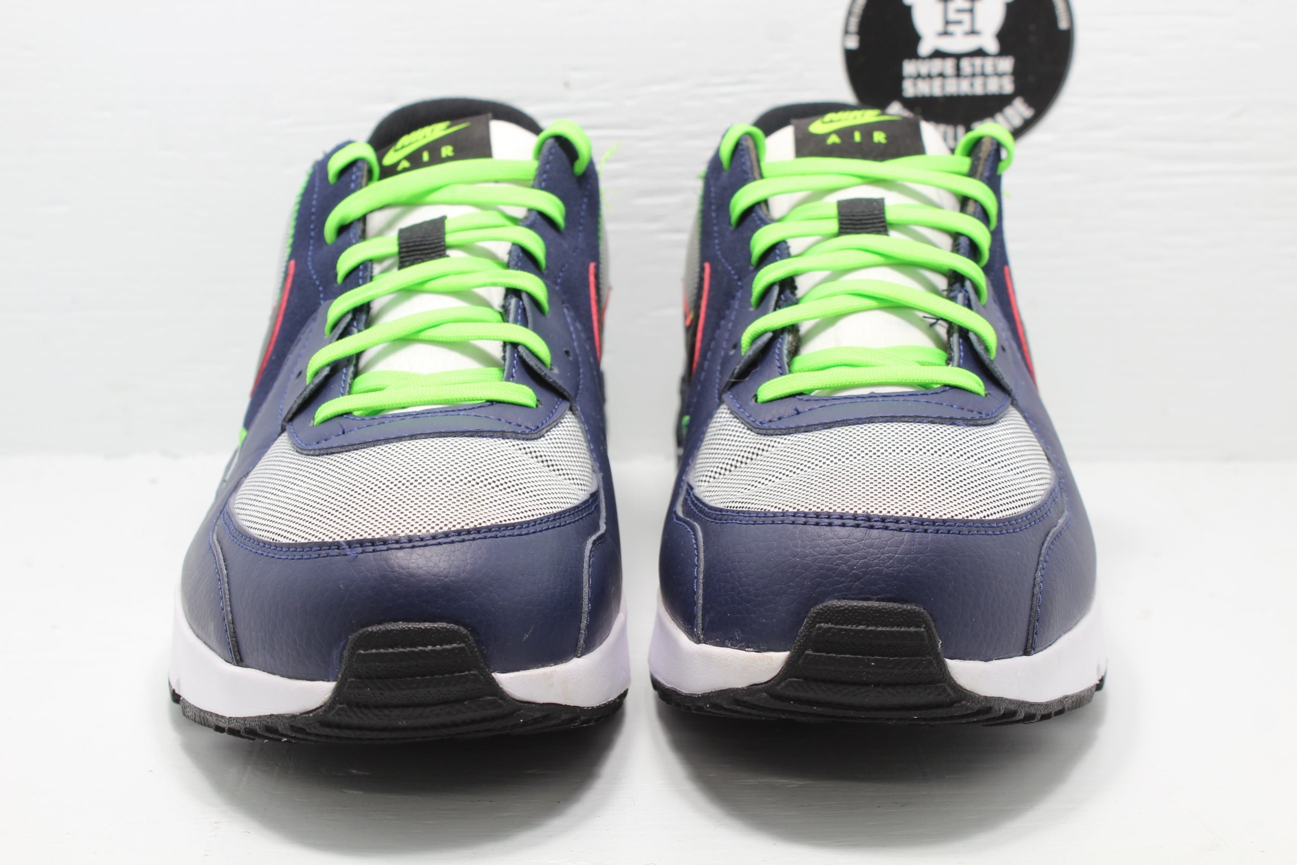 nike air max excee blue and green