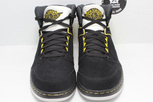 Nike Air Jordan Sixty Club Black/Black-Yellow-Metallic Silver - Hype Stew Sneakers Detroit