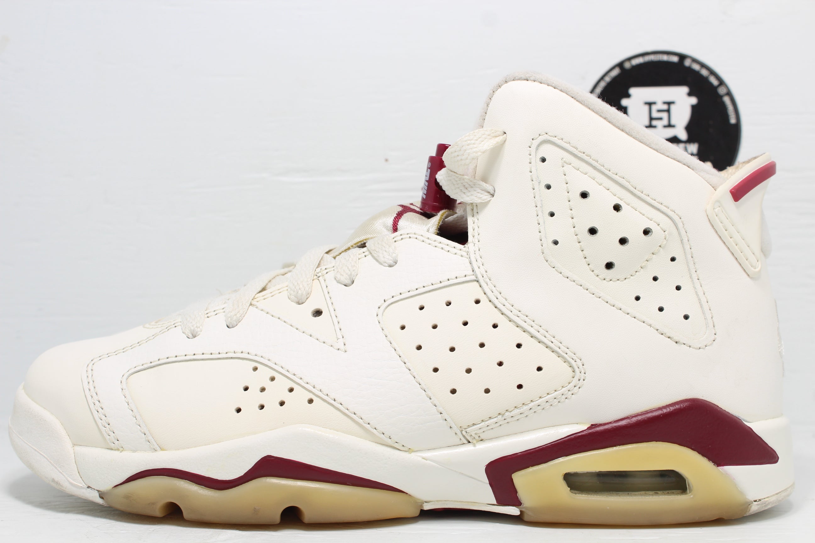 6s jordans maroon