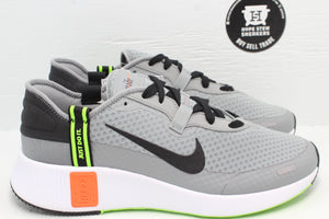 Nike Reposto Grey Electric Green Sample - Hype Stew Sneakers Detroit