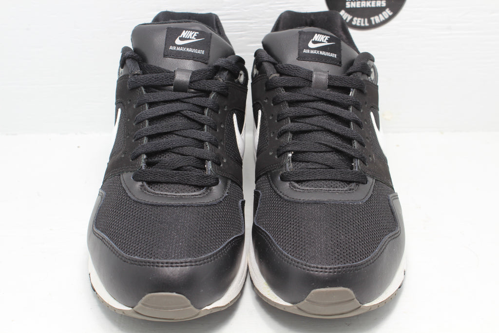 Nike Air Max Navigate Black White - Hype Stew Sneakers Detroit